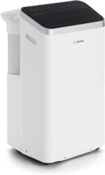 Bosch Cool 5100 Mobiles Klimagerät - 3-in-1 Klimaanlage, Luftentfeuchter, Ventilator - 3,4 kW für Räume bis zu 46 m² - Mit Auto-Modus, Silent-Modus & Sleep-Modus