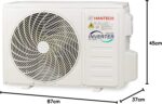 HANTECH Split Klimaanlage 12000 BTU 3,4 kW Inverter Set - Klimagerät mit App-Funktion zum Kühlen und Heizen – Modell Elegant (bis 45m²)