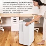 Bosch Cool 5100 Mobiles Klimagerät - 3-in-1 Klimaanlage, Luftentfeuchter, Ventilator - 3,4 kW für Räume bis zu 46 m² - Mit Auto-Modus, Silent-Modus & Sleep-Modus