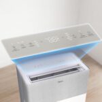 Midea Portasplit Cool Mobile Klimaanlage, nur Kühlung, A++, 8000 BTU 2, 3kW, für Räume bis zu 28 m² / 70 m³, nur 38 dB(A) im Silent-Modus